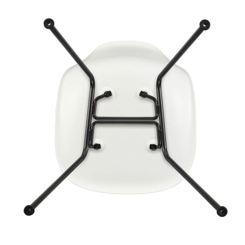 Cadeira Eames em Plástico DSX / Base Preta